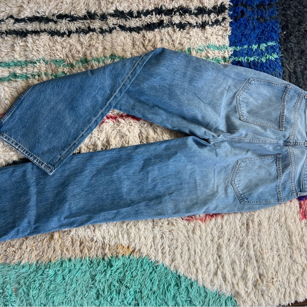 Doen Straight-Leg Jeans in Light Blue Wash - Picture 7 of 9
